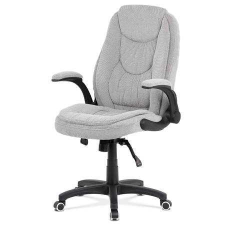 Zobrazit detail zboží: Kancelářské křeslo, houpací mechanismus, šedá látka, KA-G303 SIL2 (Čalouněná kancelářská křesla)
