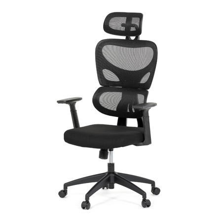 Zobrazit detail zboží: Kancelářská židle, houpací mechanismus, černá, KA-K2080 BK (Síťované kancelářské židle)