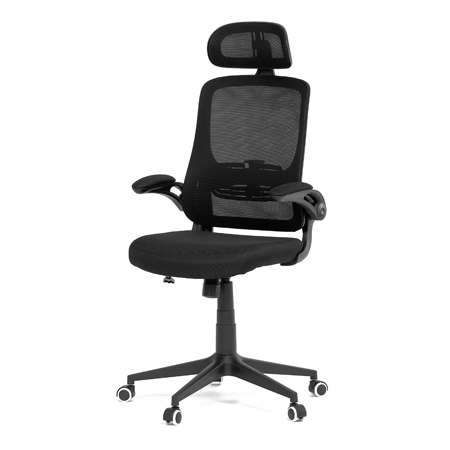 Zobrazit detail zboží: Kancelářská židle, houpací mechanismus, černá síťovina, KA-Q842 BK (Síťované kancelářské židle)