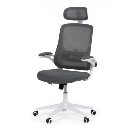 Zobrazit detail zboží: Kancelářská židle, houpací mechanismus, šedá síťovina, KA-Q843 GREY (Síťované kancelářské židle)