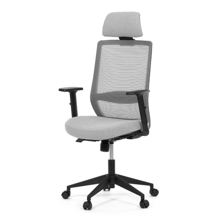 Zobrazit detail zboží: Kancelářská židle, synchronní mechanismus, šedá síťovina, KA-V3329 GREY (Síťované kancelářské židle)