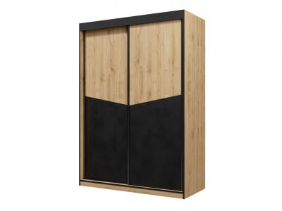 Zobrazit detail zboží: Skříň Asim R2 dub/černá (Asim)