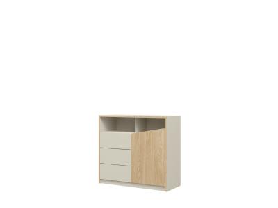 Zobrazit detail zboží: Komoda Asim R5 dub/šedobéžová (Asim)