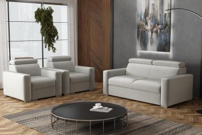Zobrazit detail zboží: Sedací souprava Petrit 3+1+1 Paros světle šedá (3+1+1)