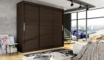 Zobrazit detail zboží: Skříň Astana II choco (s posuvnými dveřmi)