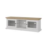 Zobrazit detail zboží: TV stolek Provence 811  bílá/dub (bílá/dub)