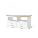 Zobrazit detail zboží: TV stolek Provence 812 bílá/dub (bílá/dub)