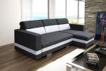 Zobrazit detail zboží: Sedací souprava Rimini P šedá/EKO bílá (pravé)
