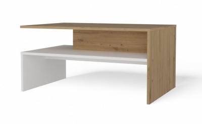 Zobrazit detail zboží: Konferenční stolek Beata dub artisan/bílá ()