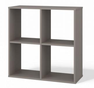Zobrazit detail zboží: Regál Manja 2x2 šedá jíl ()