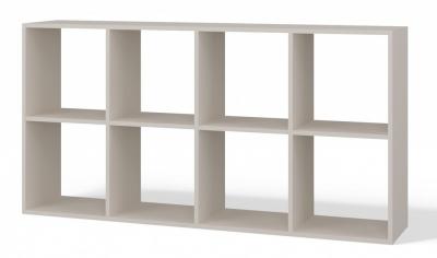 Zobrazit detail zboží: Regál Manja 2x4 kašmír ()