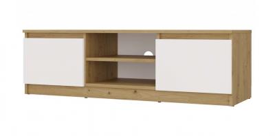 Zobrazit detail zboží: TV stolek Malvína 120 dub artisan/bílá ()