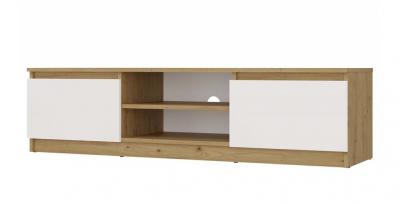 Zobrazit detail zboží: TV stolek Malvína 140 dub artisan/bílá ()