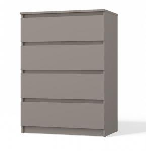 Zobrazit detail zboží: Komoda Malvína M4 šedá jíl ()