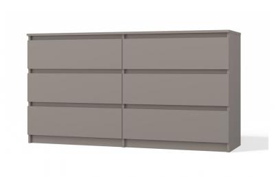 Zobrazit detail zboží: Komoda Malvína M6 140 šedá jíl ()