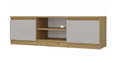 Zobrazit detail zboží: TV stolek Malvína 120 dub artisan/kašmír ()