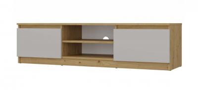 Zobrazit detail zboží: TV stolek Malvína 140 dub artisan/kašmír ()