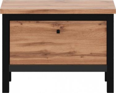 Zobrazit detail zboží: Botník Chiara dub tahoe/černá (botníky)