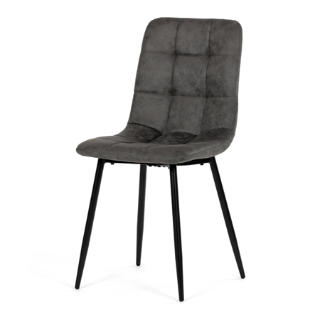 Zobrazit detail zboží: Jídelní židle, černá, látka vintage, CT-281 BK3 (Jídelní židle čalouněné)