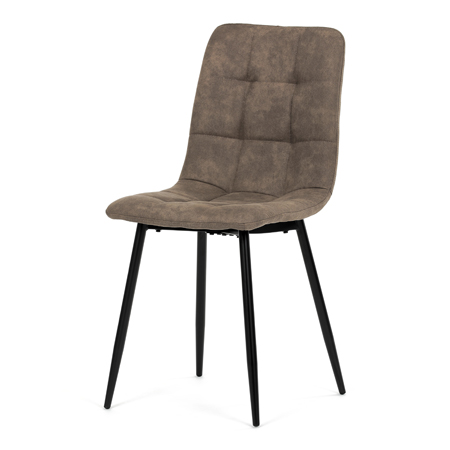 Zobrazit detail zboží: Jídelní židle, hnědá, látka vintage, CT-281 BR3 (Jídelní židle čalouněné)