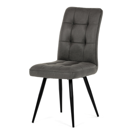 Zobrazit detail zboží: Jídelní židle, šedá, látka vintage, DCL-D1250 GREY3 (Jídelní židle čalouněné)
