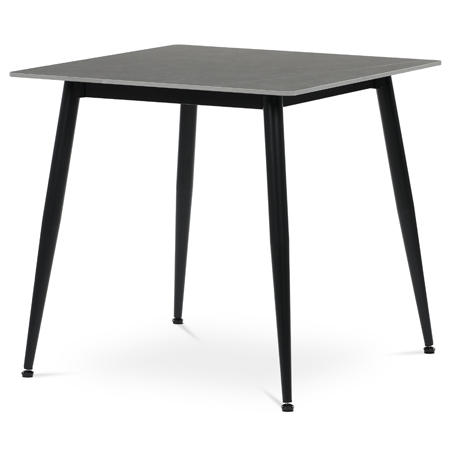 Zobrazit detail zboží: Jídelní stůl 80x80cm, keramika, mramor, HT-398M GREY (Jídelní stoly)
