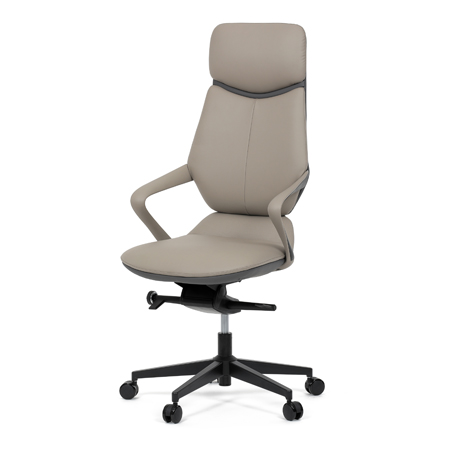 Zobrazit detail zboží: Kancelářské křeslo, houpací mechanismus, šedá ekokůže, KA-T8426 GREY ()