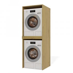 Zobrazit detail zboží: Skříňka na pračku a sušičku Pema TWIN dub artisan ()