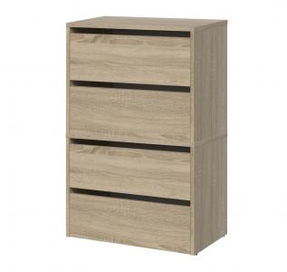 Zobrazit detail zboží: Botník Modis X2 dub sonoma (botníky)