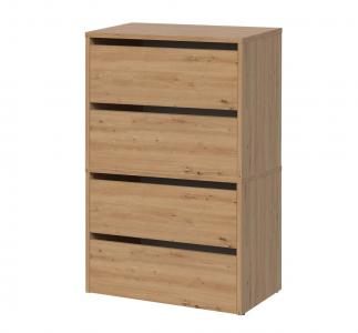 Zobrazit detail zboží: Botník Modis X2 dub artisan (botníky)