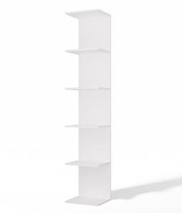 Zobrazit detail zboží: Knihovna Poppy 6P bílá ()