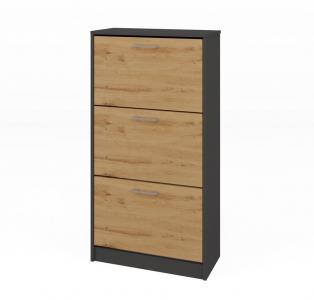 Zobrazit detail zboží: Botník Pura antracit/dub artisan (botníky)