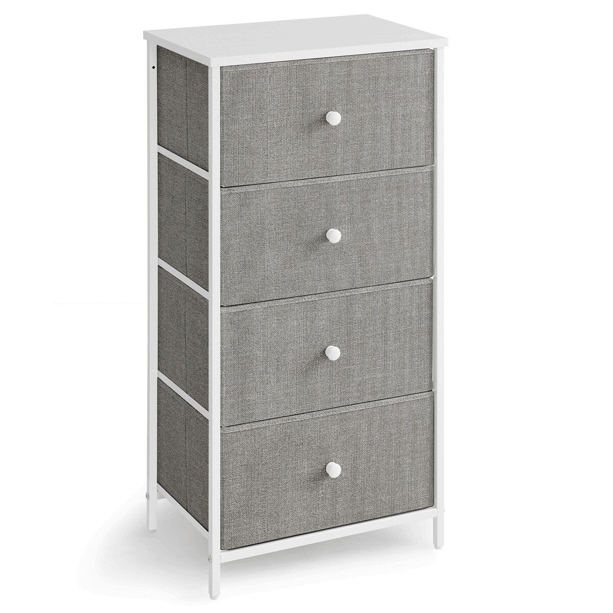 Zobrazit detail zboží: Komoda 45x30x92cm, mdf, šedá, AUK-E1031 GREY ()