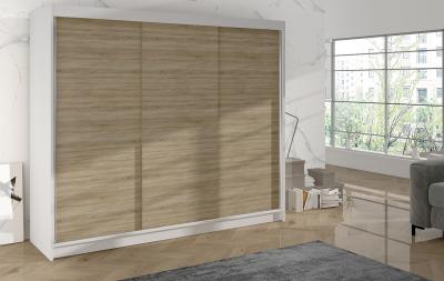 Zobrazit detail zboží: Skříň Debora II 200 - bílá/dub sonoma ()