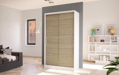 Zobrazit detail zboží: Skříň Kosta I 100 - bílá/dub sonoma ()