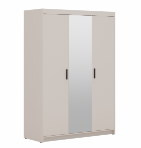 Zobrazit detail zboží: Skříň Enja 3D se zrcadlem písková béžová (3D)