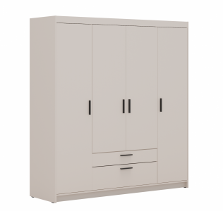 Zobrazit detail zboží: Skříň Enja 4D2S písková béžová (4D)