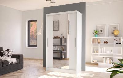 Zobrazit detail zboží: Skříň Kosta II 100 - bílá (2D)