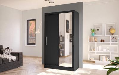 Zobrazit detail zboží: Skříň Kosta VI 100 - černá (2D)