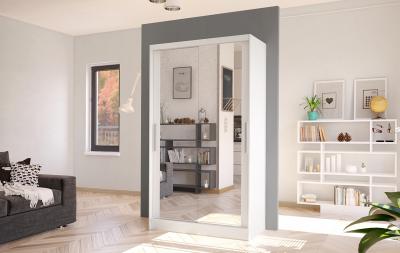 Zobrazit detail zboží: Skříň Kosta VII 100 - bílá (2D)