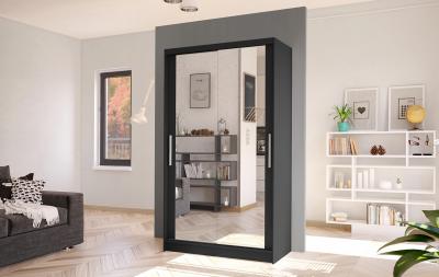 Zobrazit detail zboží: Skříň Kosta VII 100 - černá (2D)