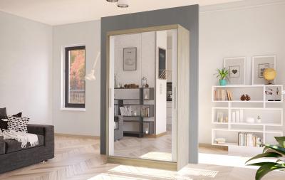 Zobrazit detail zboží: Skříň Kosta VII 100 - dub sonoma/bílá (2D)