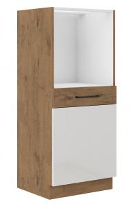 Zobrazit detail zboží: Kuchyňská skříňka Vega 60 DP 145 1F dub lancelot/bílý lesk (dub lancelot/bílý lesk)