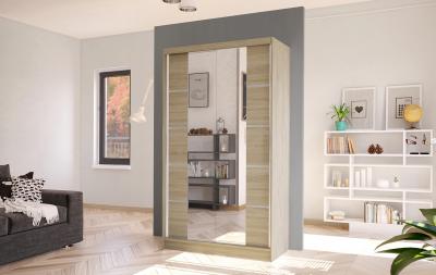 Zobrazit detail zboží: Skříň Diem V 100 - dub sonoma (s posuvnými dveřmi)