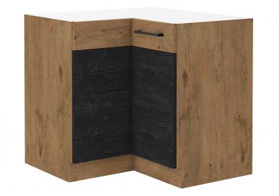 Zobrazit detail zboží: Kuchyňská skříňka Vega 90x90 DN 2F dub lancelot/dark wood (dub lancelot/dark wood )