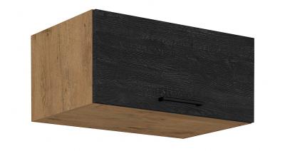 Zobrazit detail zboží: Kuchyňská skříňka Vega 80 NAGU 36 1F dub lancelot/dark wood (dub lancelot/dark wood )