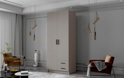 Zobrazit detail zboží: Skříň Arya I 80 - kašmír/černé úchytky ()