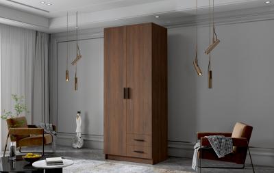 Zobrazit detail zboží: Skříň Arya I 80 - ořech/černé úchytky ()