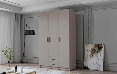 Zobrazit detail zboží: Skříň Arya I 120 - kašmír/černé úchytky ()