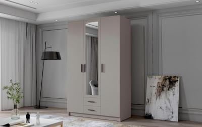 Zobrazit detail zboží: Skříň Arya II 120 - kašmír/černé úchytky ()